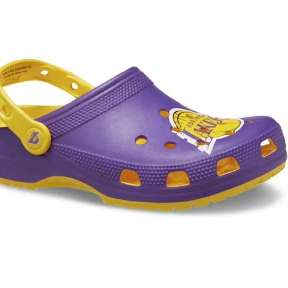 (New) Crocs NBA LA Lakers Clogs (M8/W10) (M12)